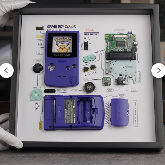 Nintendo Purple Handheld Console - Picture 2 of 5